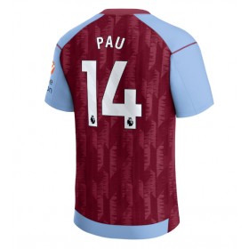 Aston Villa Pau Torres #14 Hemmakläder 2023-24 Kortärmad